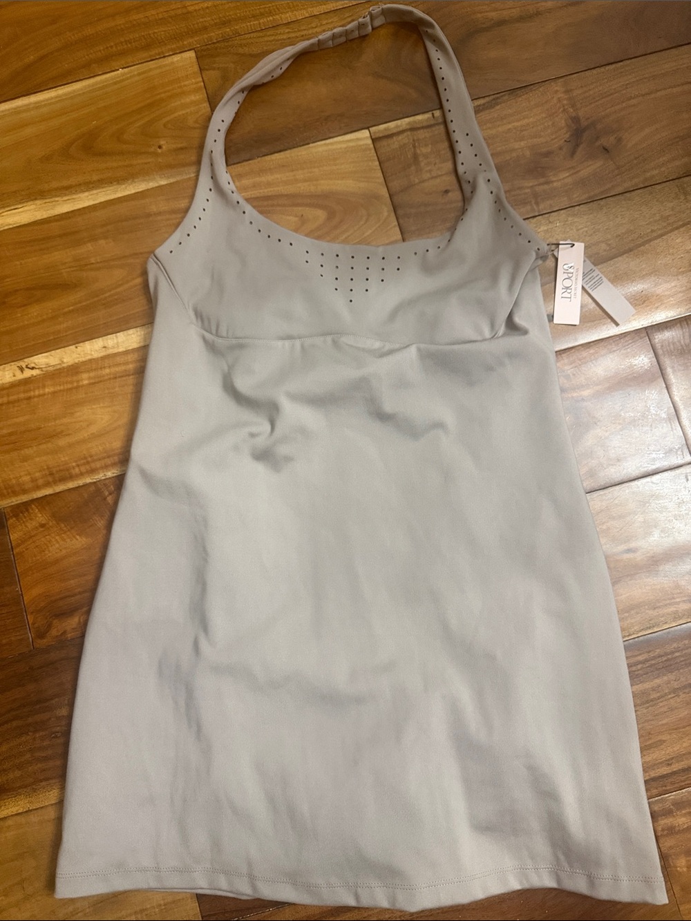 Victoria's Secret Light Gray Tank Romper